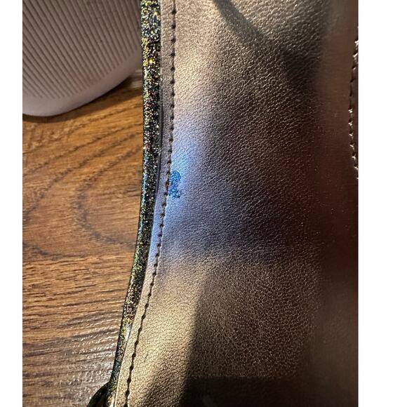 Nine West Glitter Strappy Heels – Yess Sandals | Women’s Size 10 Party Shoes - Picture 8 of 9